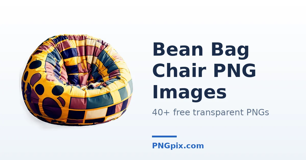 Bean Bag Chair PNG images