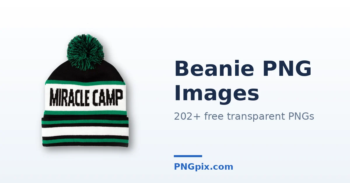 Beanie PNG images