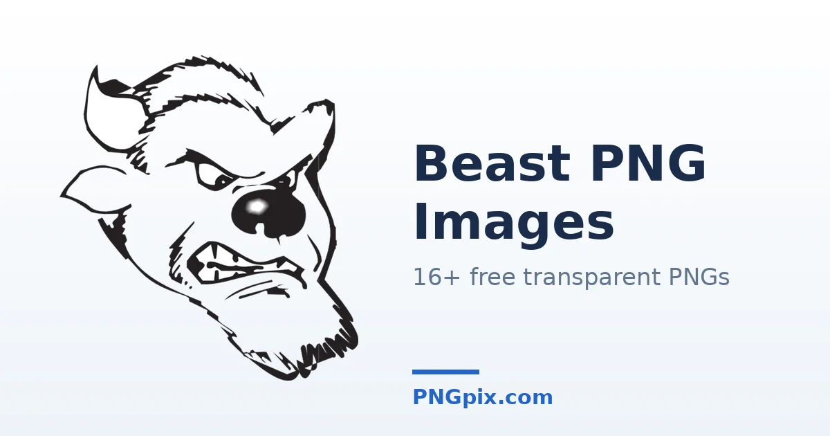 Beast PNG images