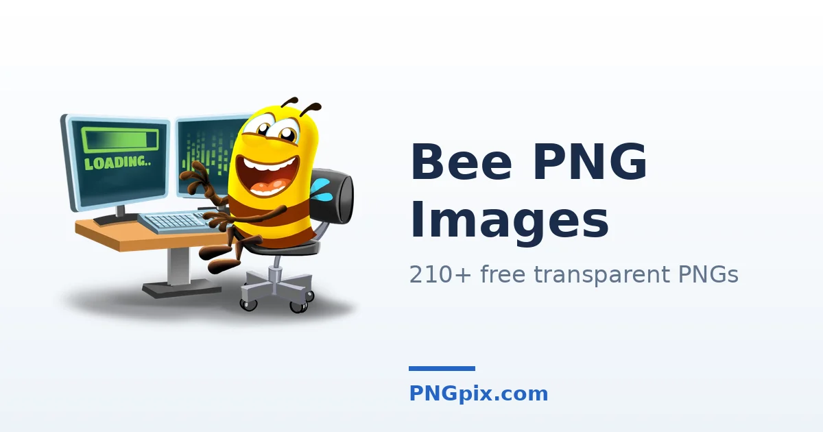 Bee PNG images