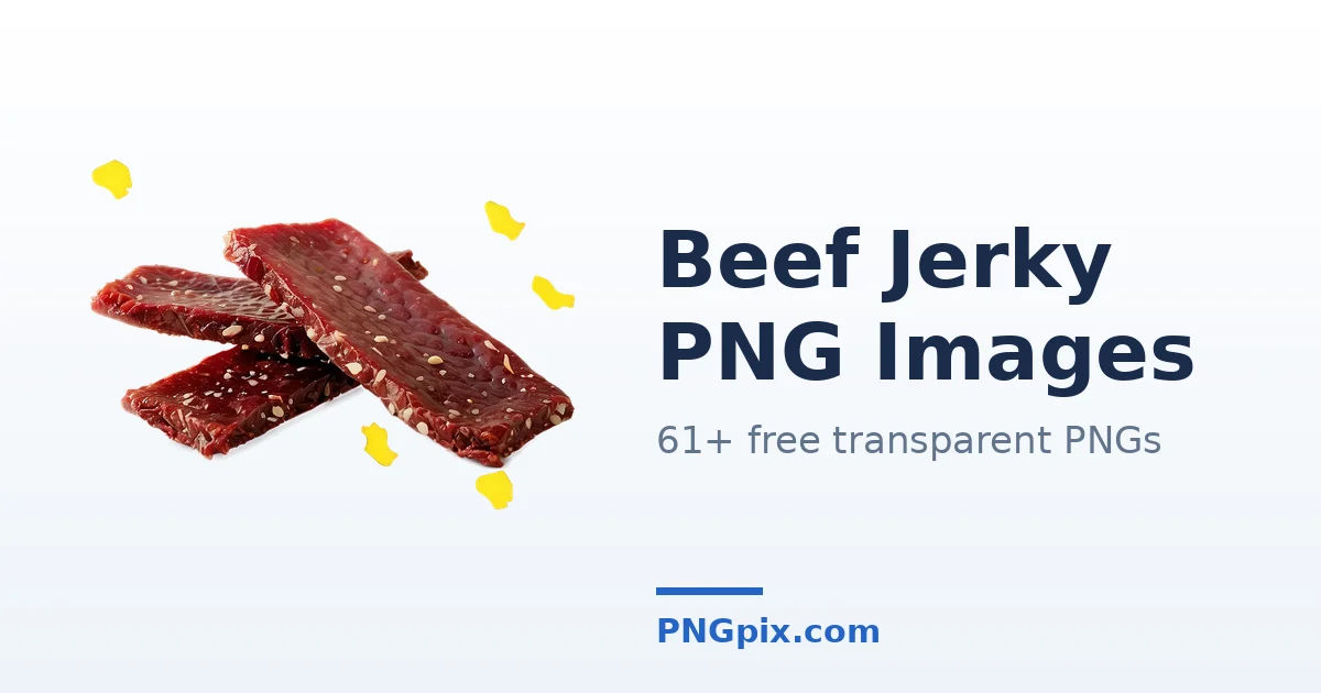 Beef Jerky PNG images