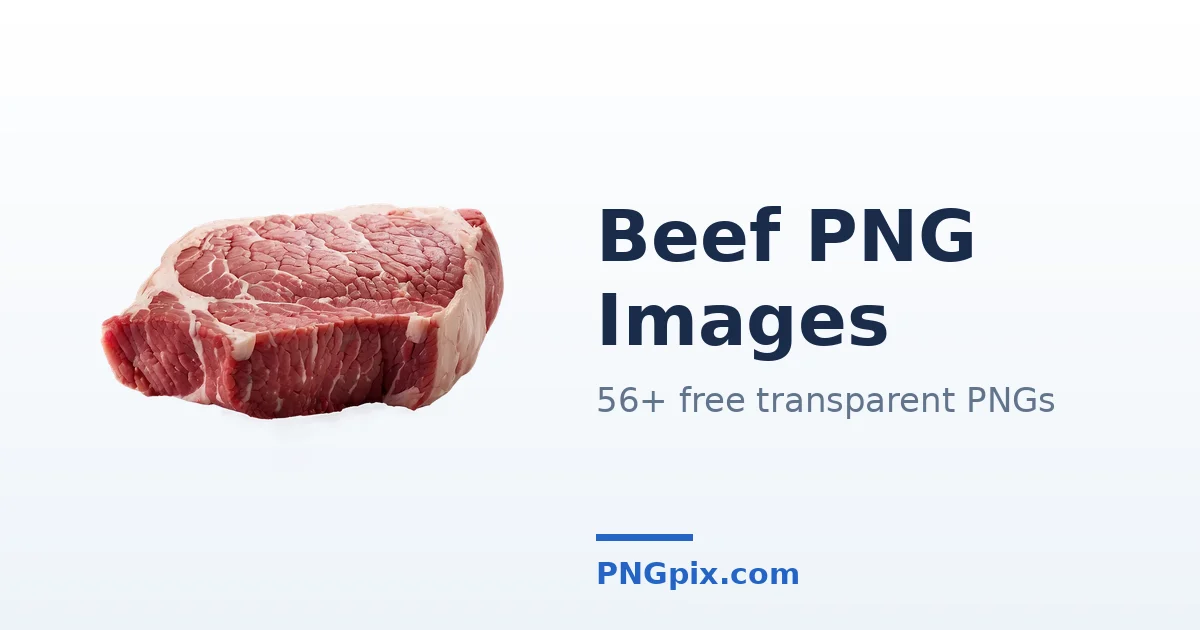 Beef PNG images