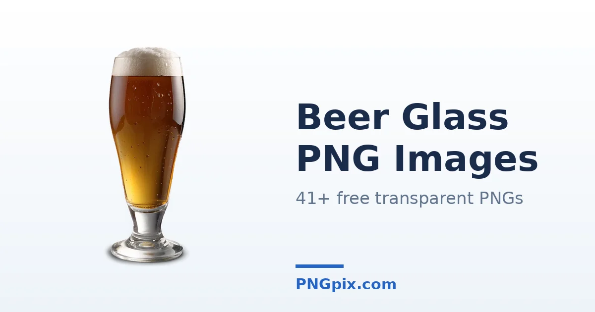 Beer Glass PNG images