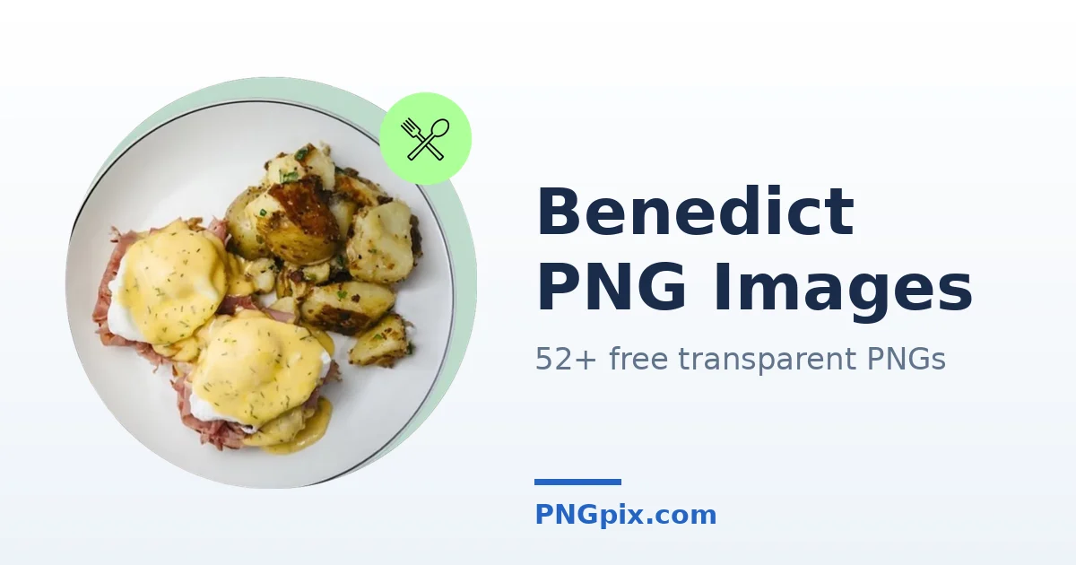 Benedict PNG images