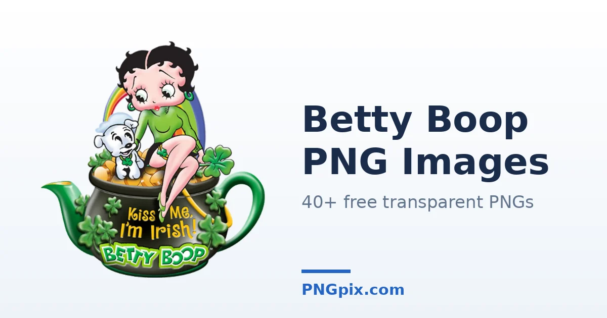 Betty Boop PNG images