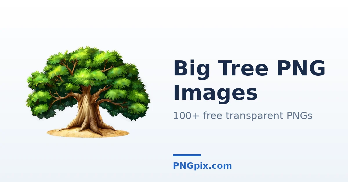 Big Tree PNG images
