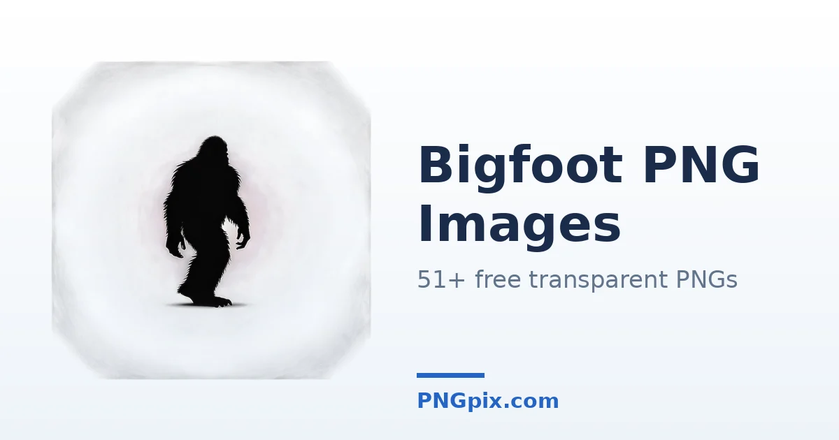 Bigfoot PNG images