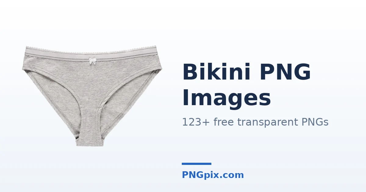 Bikini PNG images