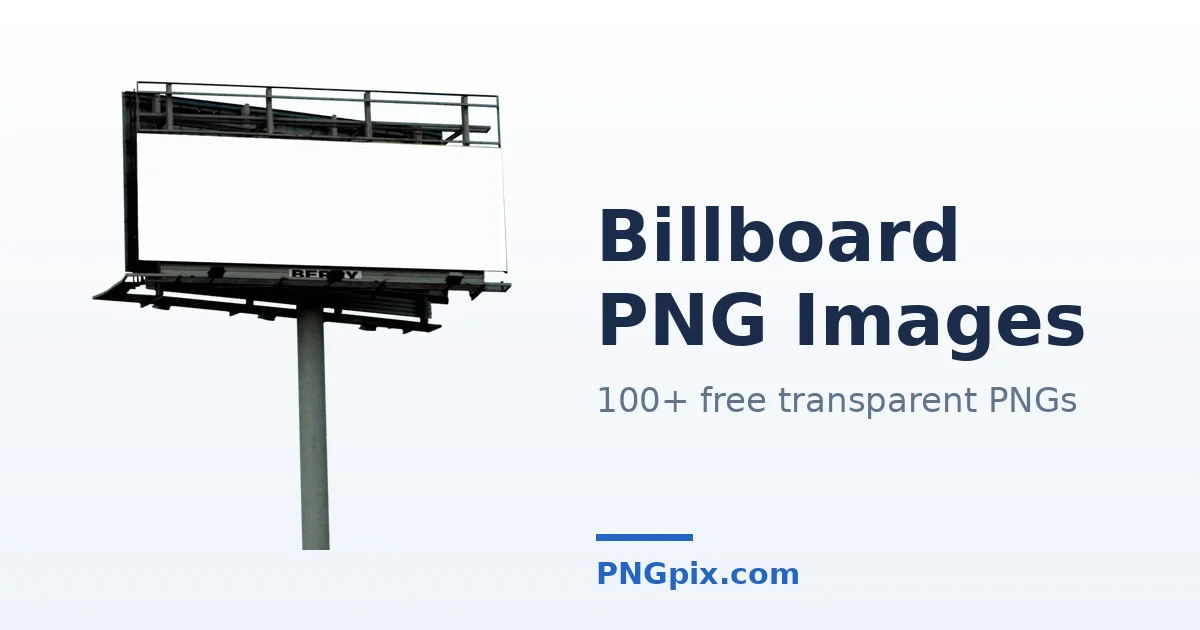 Billboard PNG images