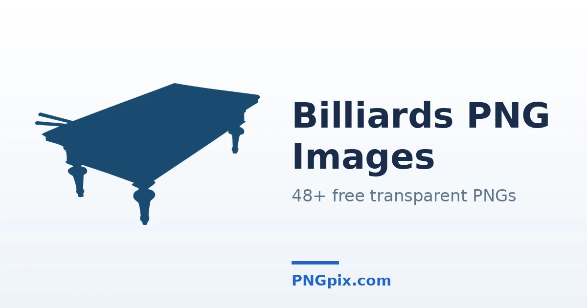 Billiards PNG images