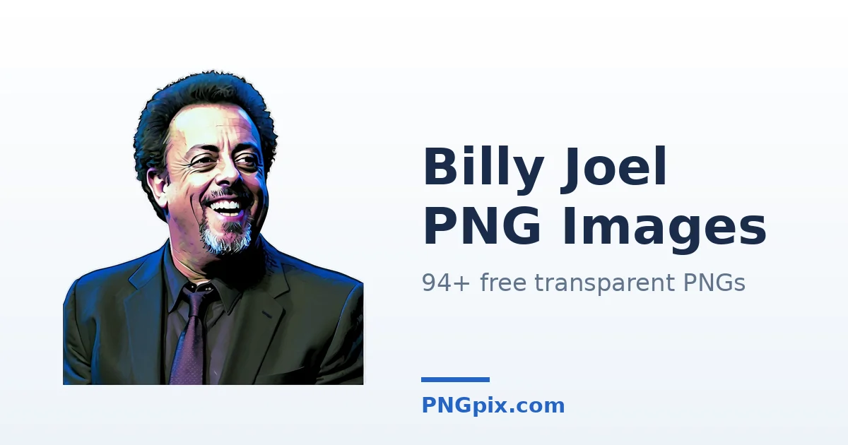 Billy Joel PNG images