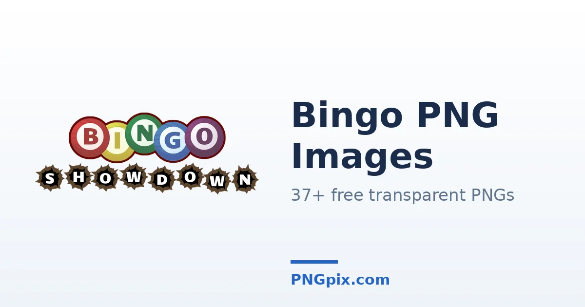 Bingo PNG images