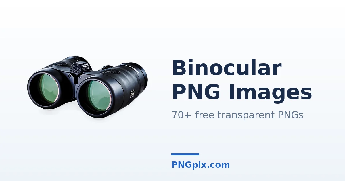 Binocular PNG images