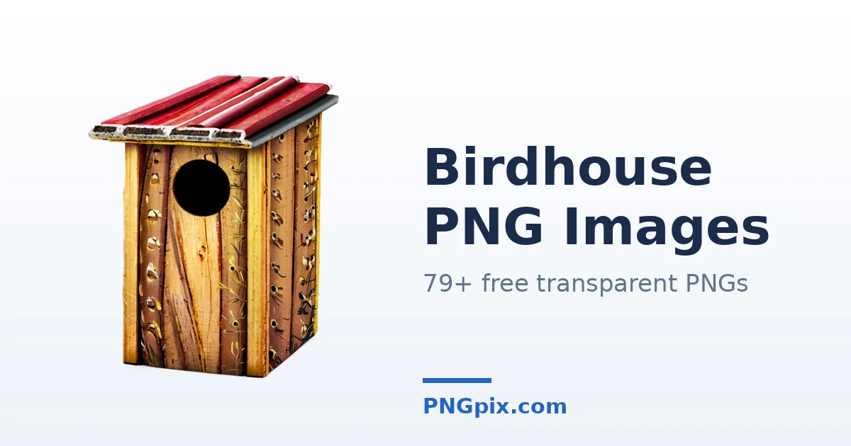 Birdhouse PNG images