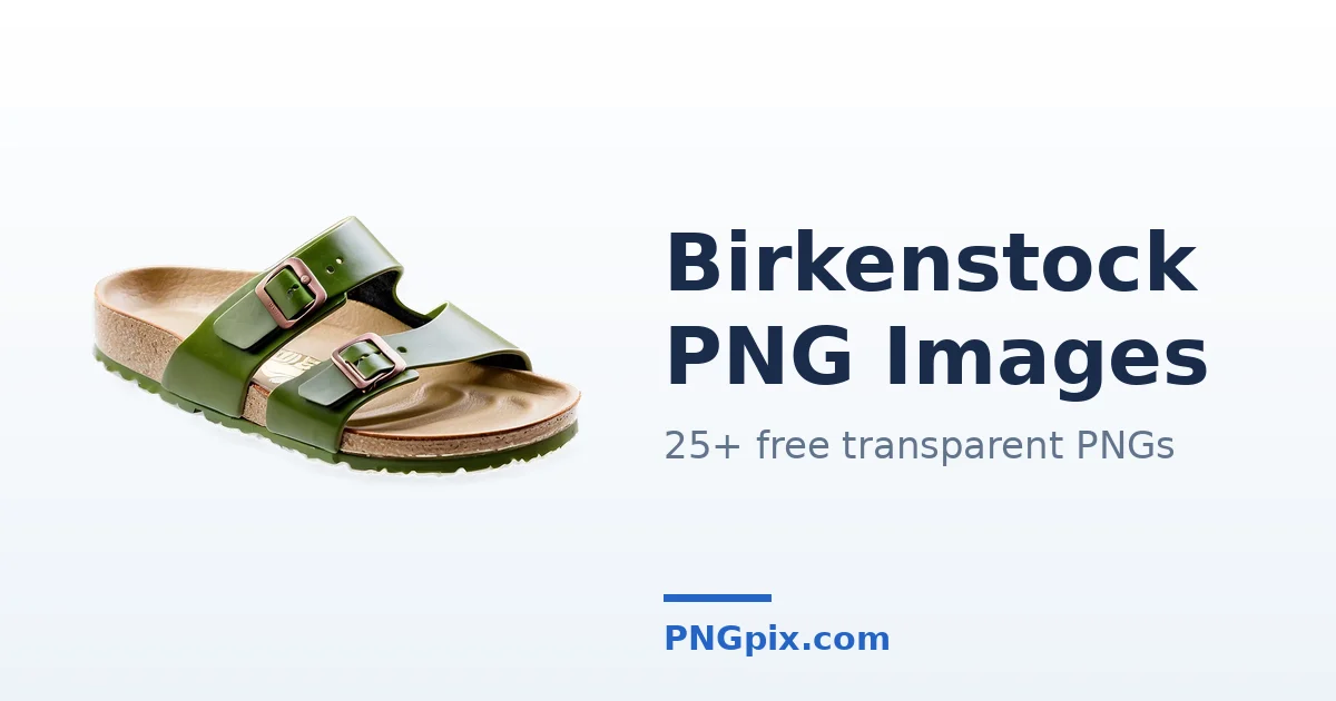 Birkenstock PNG images