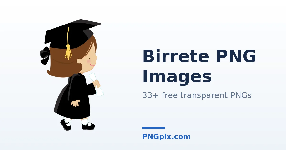 Birrete PNG images
