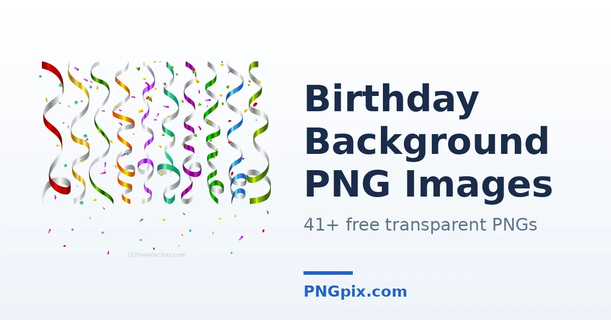 Birthday Background PNG images