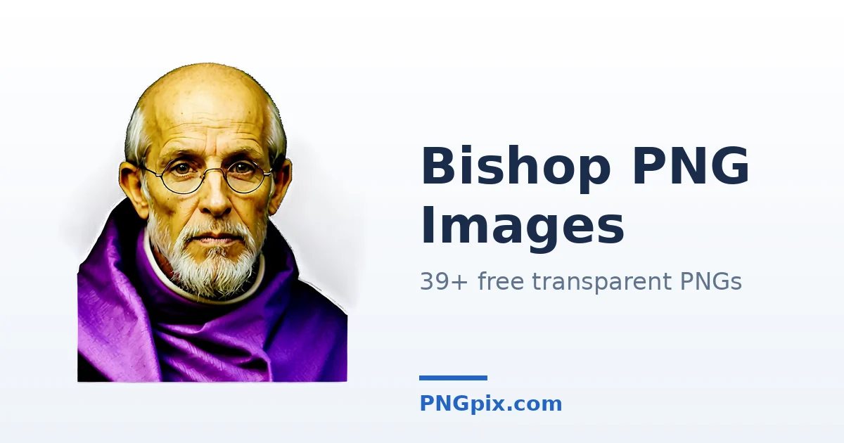 Bishop PNG images