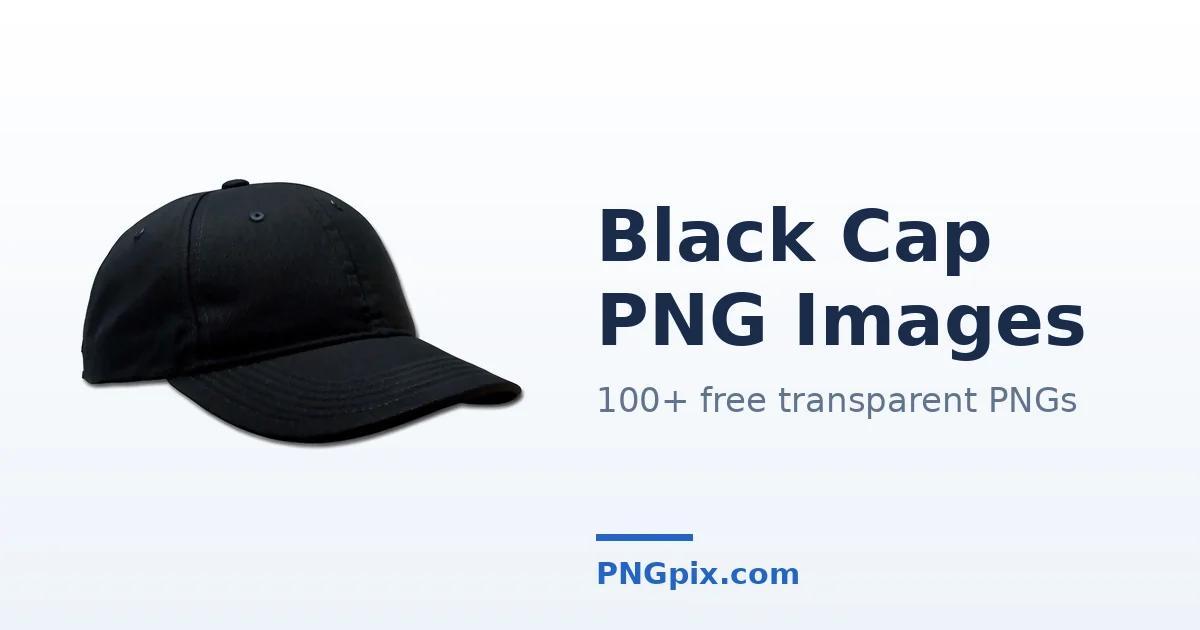 Black Cap PNG images