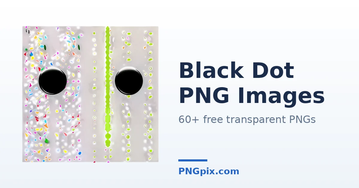 Black Dot PNG images