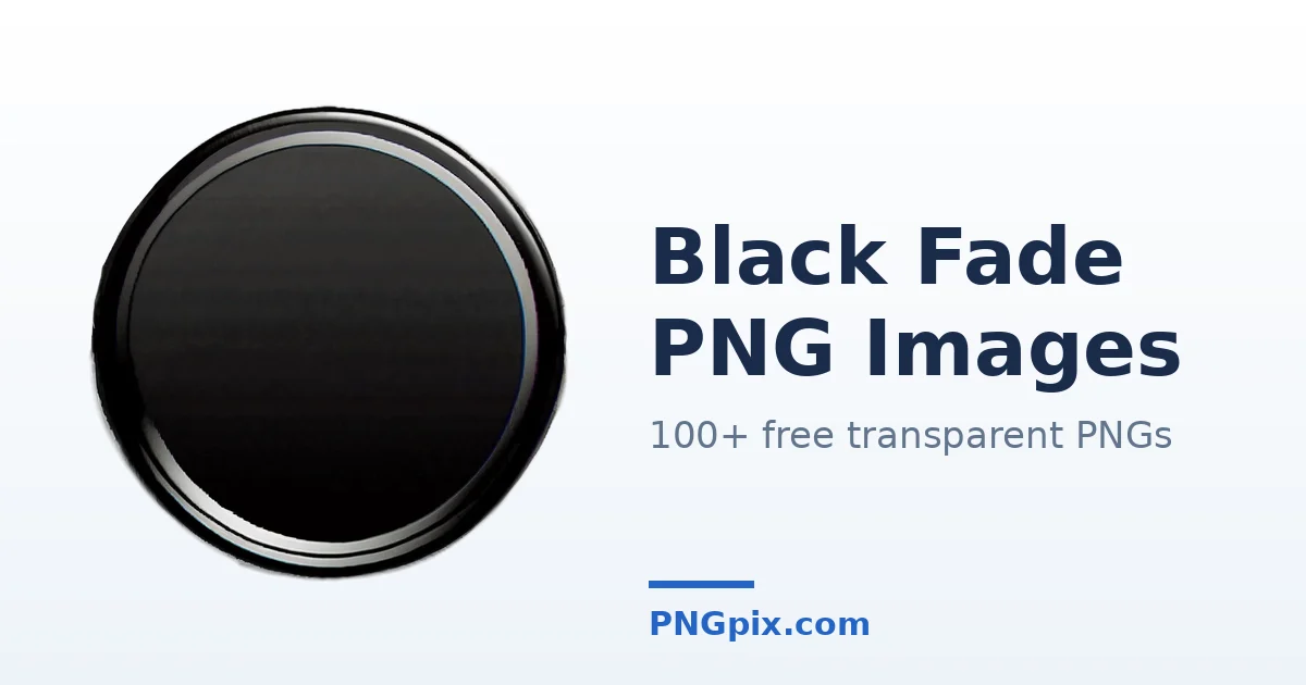 Black Fade PNG images