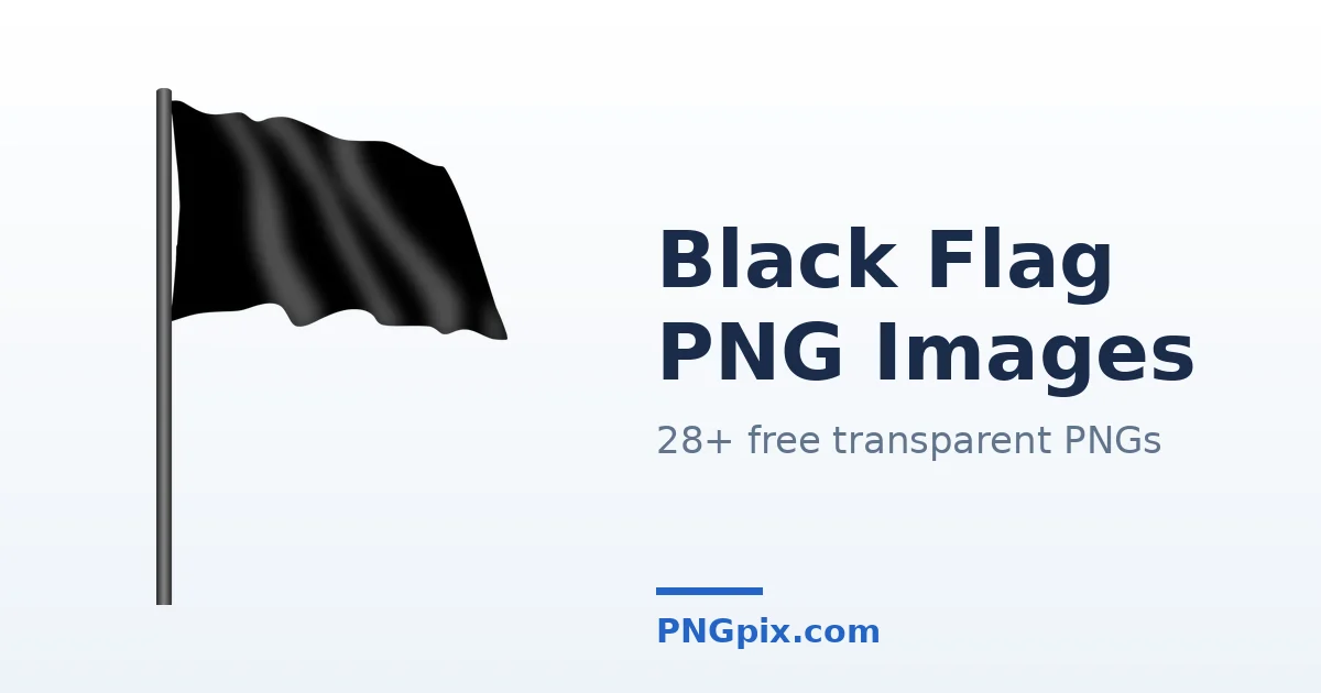 Black Flag PNG images
