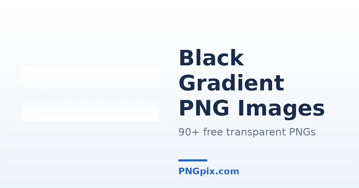 Black Gradient PNG images