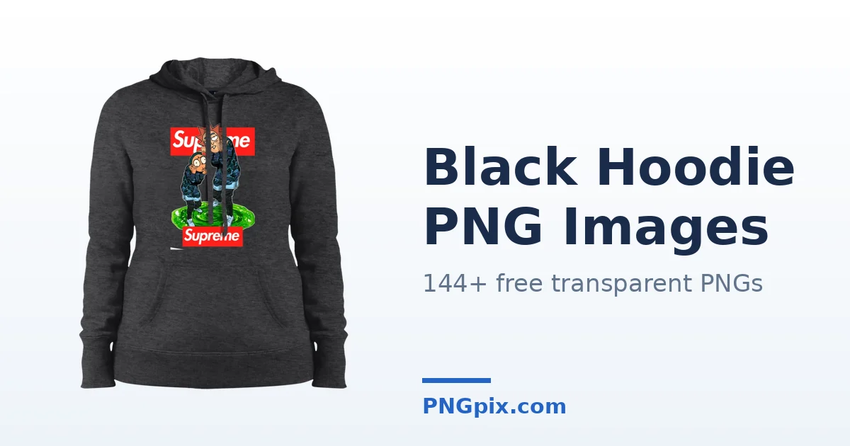 Black Hoodie PNG images