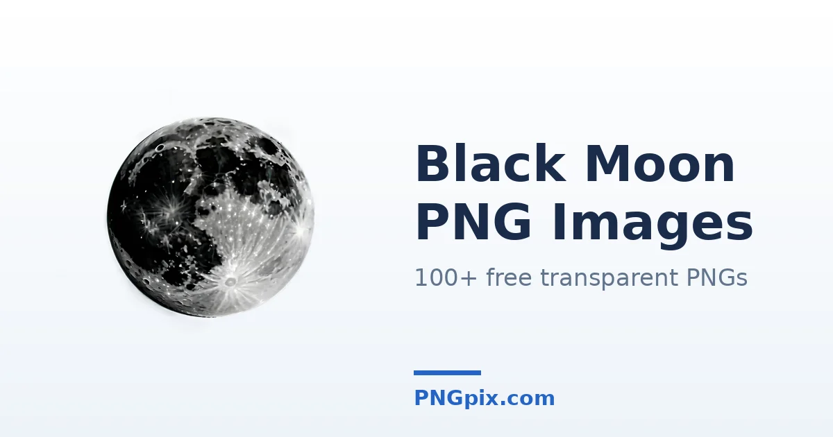 Black Moon PNG images