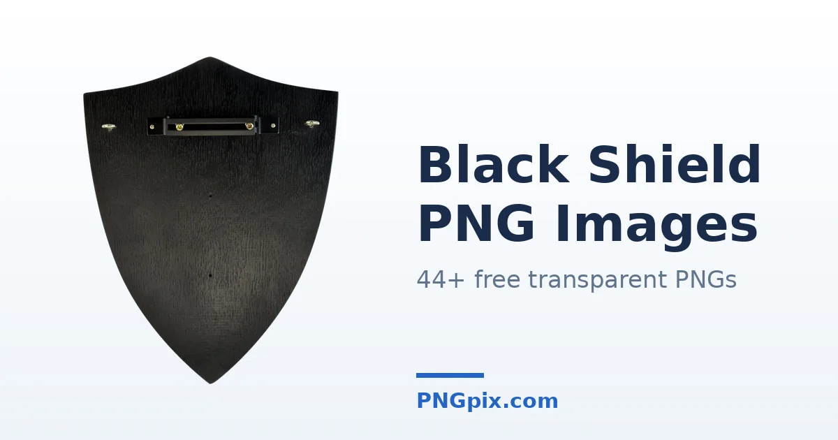 Black Shield PNG images