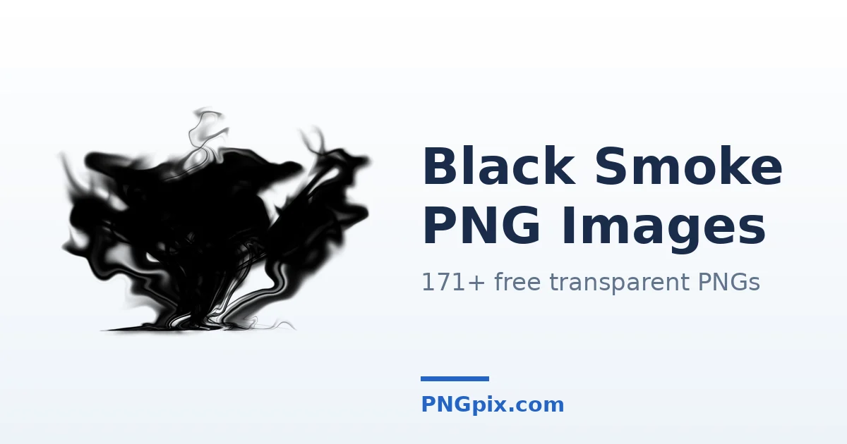 Black Smoke PNG images