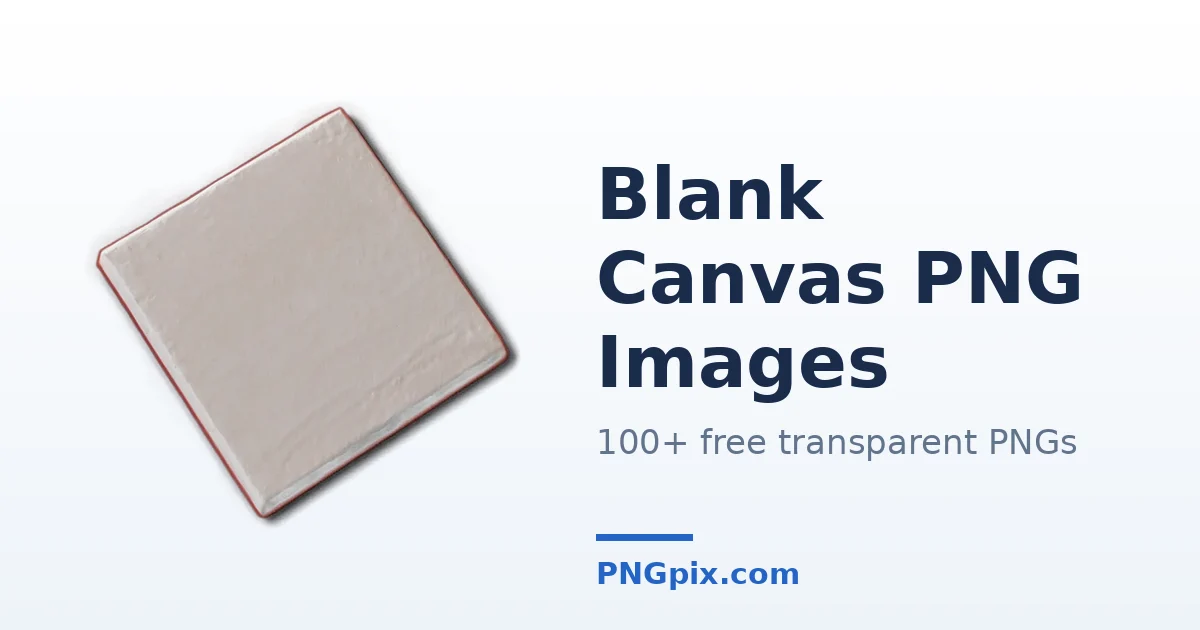 Blank Canvas PNG images