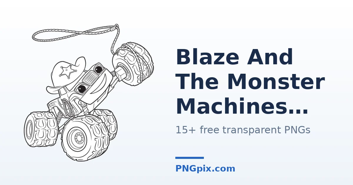 Blaze And The Monster Machines PNG images