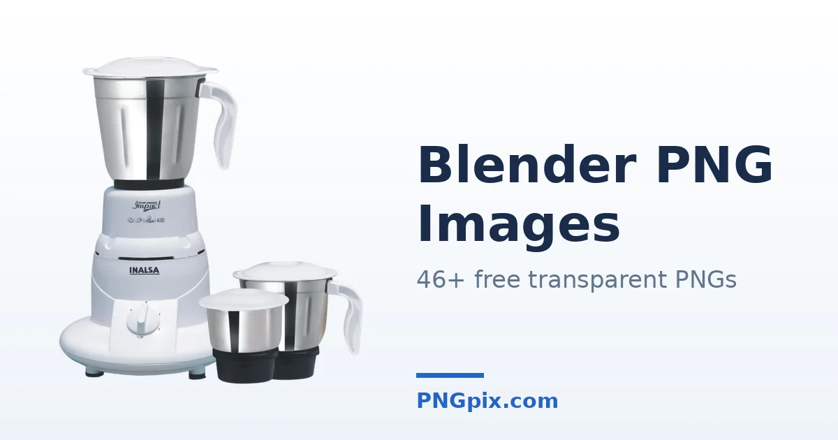 Blender PNG images
