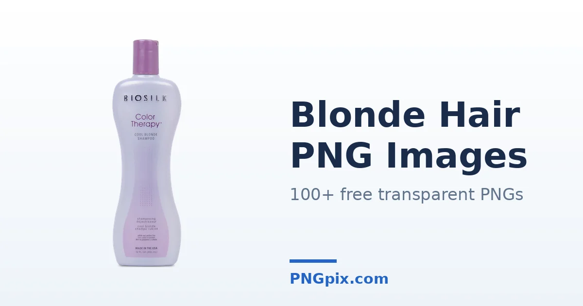 Blonde Hair PNG images