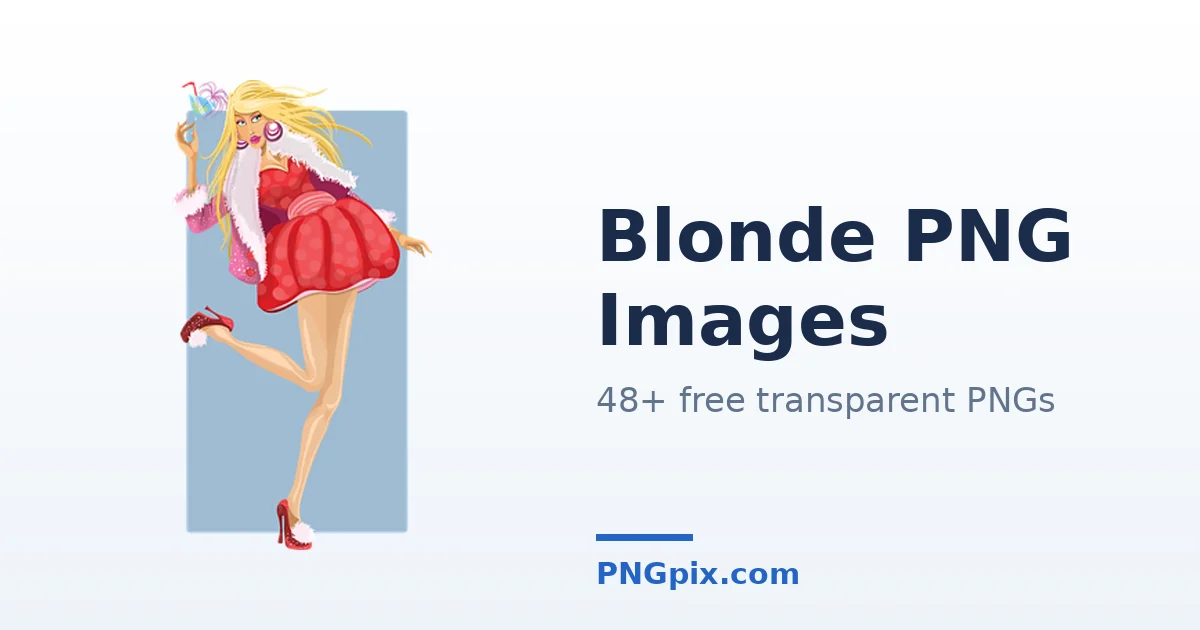 Blonde PNG images
