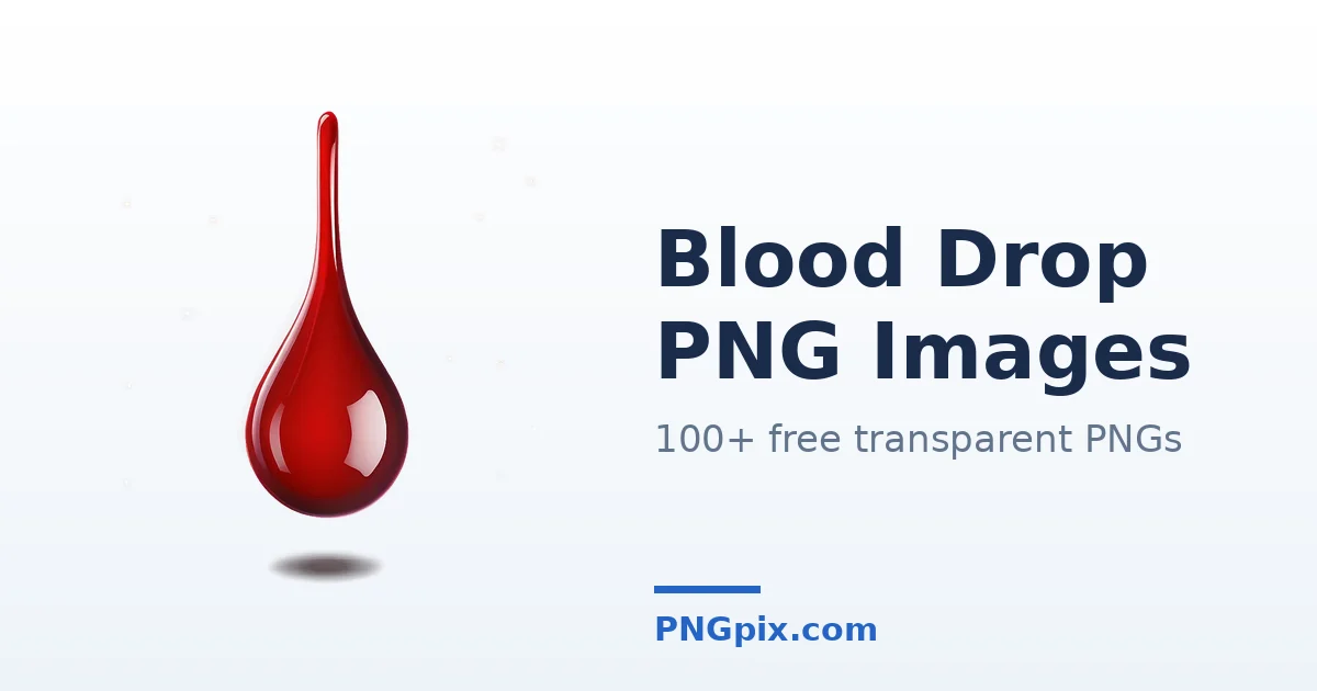 Blood Drop PNG images