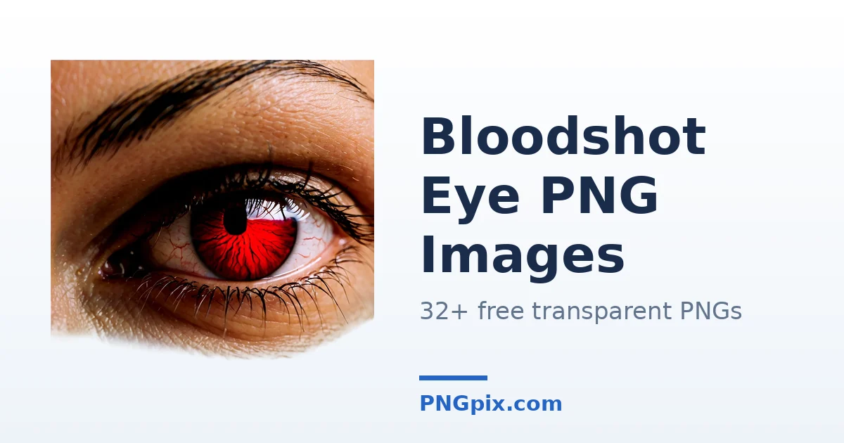 Bloodshot Eye PNG images