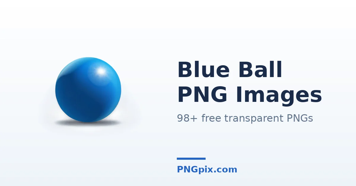 Blue Ball PNG images