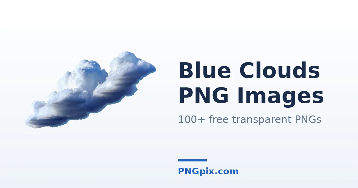 Blue Clouds PNG images