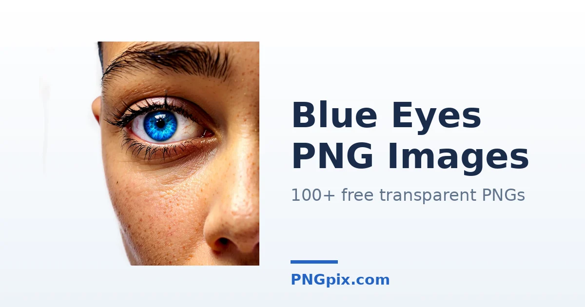 Blue Eyes PNG images