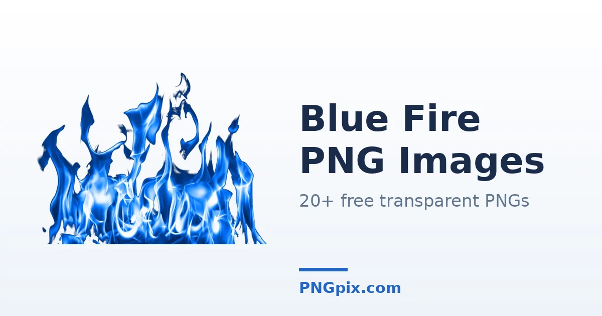 Blue Fire PNG images