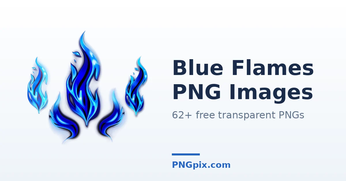 Blue Flames PNG images