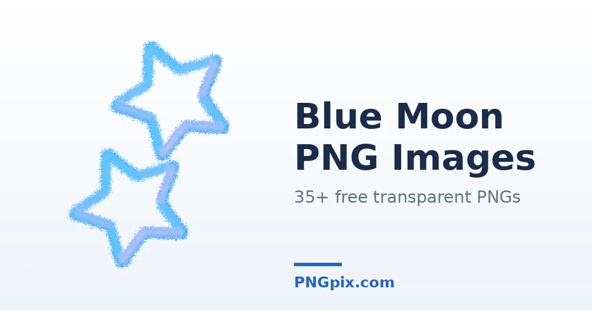 Blue Moon PNG images