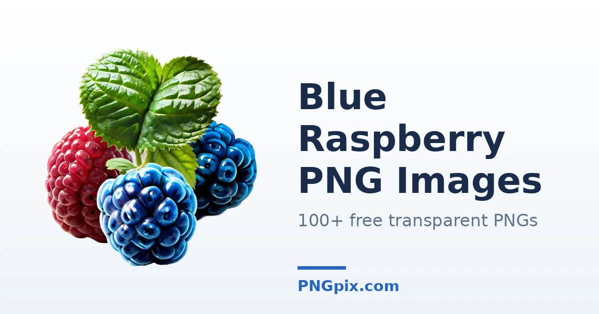Blue Raspberry PNG images