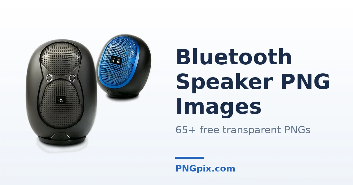 Bluetooth Speaker PNG images