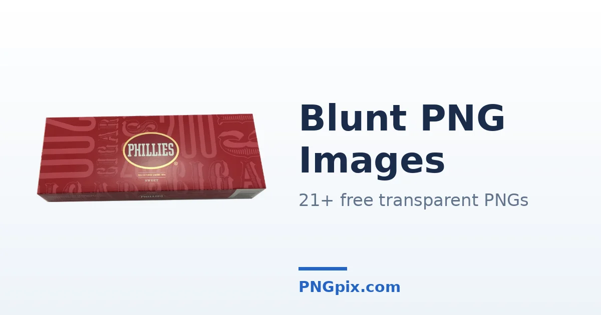 Blunt PNG images