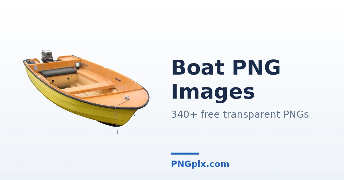 Boat PNG images