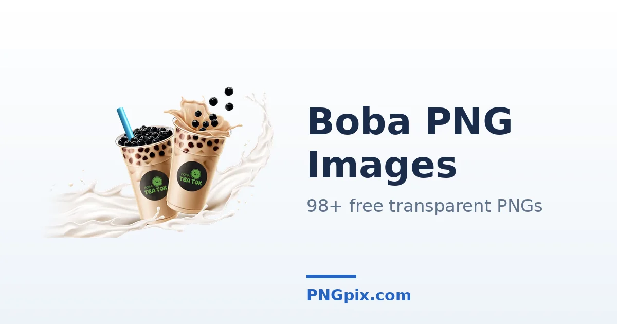 Boba PNG images