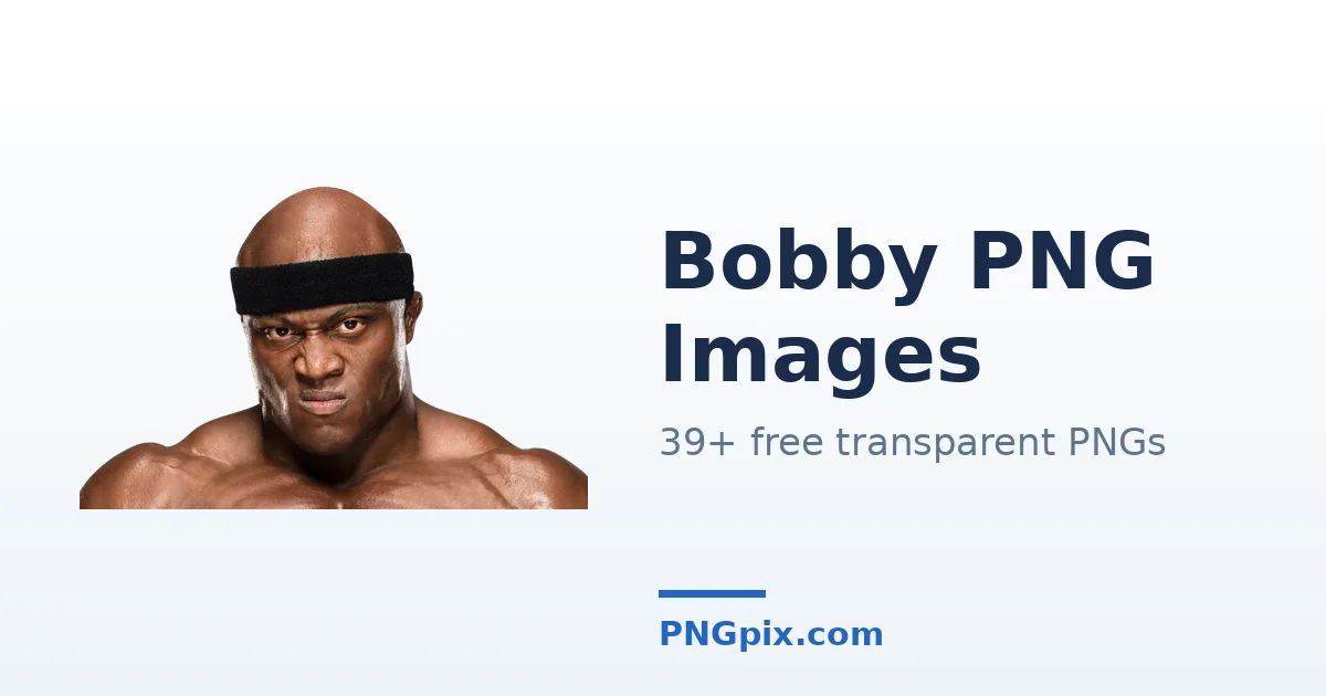 Bobby PNG images